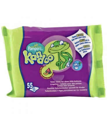 Pampers Kandoo Lingettes Melone recharge 55 pièces