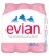 evian Eau minérale non gazeuse 6x50cl